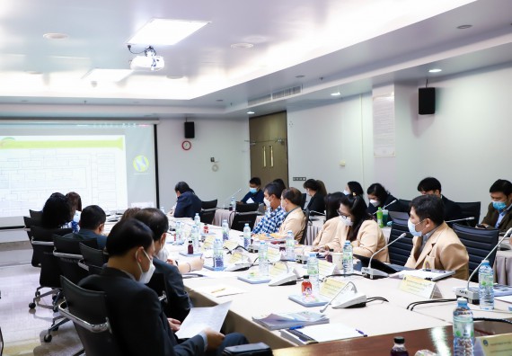 ภาพกิจกรรม  คณะวิทยาศาสตร์และเทคโนโลยี จัดกิจกรรมการตรวจประเมินคุณภาพการศึกษาภายใน ระดับคณะ ประจำปีการศึกษา 2564