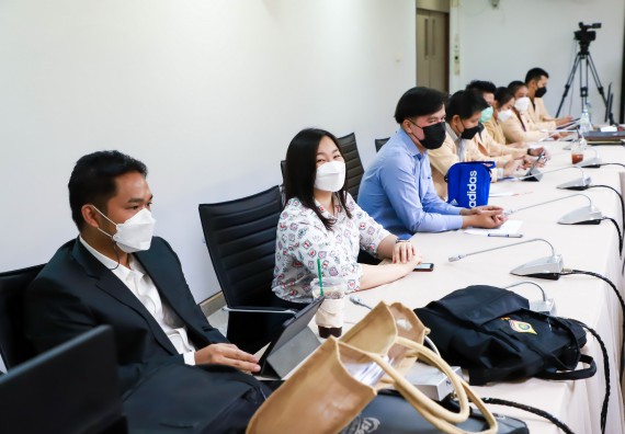 ภาพกิจกรรม  คณะวิทยาศาสตร์และเทคโนโลยี จัดกิจกรรมการตรวจประเมินคุณภาพการศึกษาภายใน ระดับคณะ ประจำปีการศึกษา 2564