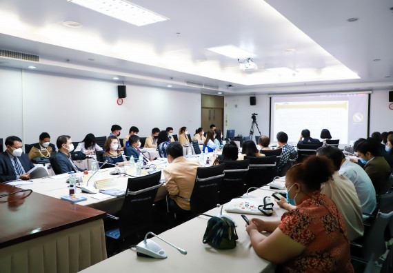 ภาพกิจกรรม  คณะวิทยาศาสตร์และเทคโนโลยี จัดกิจกรรมการตรวจประเมินคุณภาพการศึกษาภายใน ระดับคณะ ประจำปีการศึกษา 2564