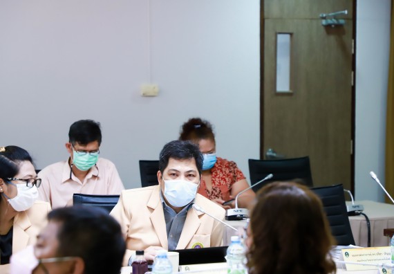 ภาพกิจกรรม  คณะวิทยาศาสตร์และเทคโนโลยี จัดกิจกรรมการตรวจประเมินคุณภาพการศึกษาภายใน ระดับคณะ ประจำปีการศึกษา 2564