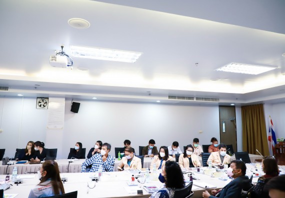 ภาพกิจกรรม  คณะวิทยาศาสตร์และเทคโนโลยี จัดกิจกรรมการตรวจประเมินคุณภาพการศึกษาภายใน ระดับคณะ ประจำปีการศึกษา 2564