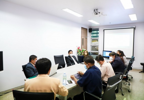 ภาพกิจกรรม  คณะวิทยาศาสตร์และเทคโนโลยี จัดกิจกรรมการตรวจประเมินคุณภาพการศึกษาภายใน ระดับคณะ ประจำปีการศึกษา 2564