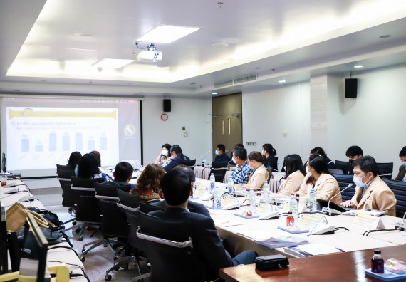 ภาพกิจกรรม  คณะวิทยาศาสตร์และเทคโนโลยี จัดกิจกรรมการตรวจประเมินคุณภาพการศึกษาภายใน ระดับคณะ ประจำปีการศึกษา 2564