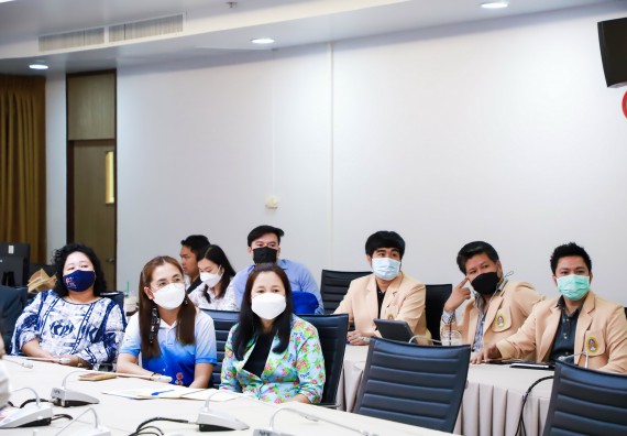 ภาพกิจกรรม  คณะวิทยาศาสตร์และเทคโนโลยี จัดกิจกรรมการตรวจประเมินคุณภาพการศึกษาภายใน ระดับคณะ ประจำปีการศึกษา 2564