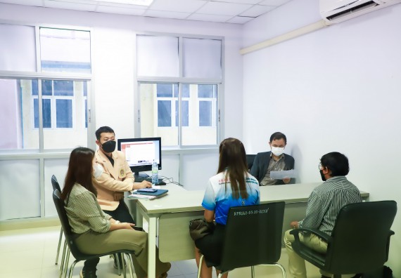 ภาพกิจกรรม  คณะวิทยาศาสตร์และเทคโนโลยี จัดกิจกรรมการตรวจประเมินคุณภาพการศึกษาภายใน ระดับคณะ ประจำปีการศึกษา 2564