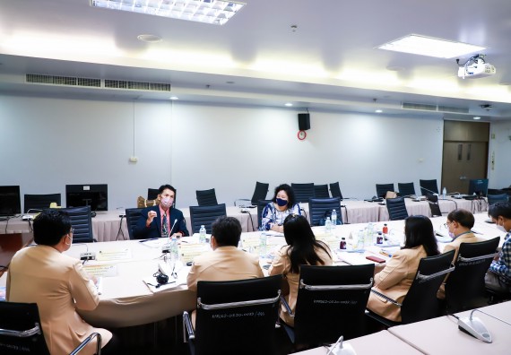 ภาพกิจกรรม  คณะวิทยาศาสตร์และเทคโนโลยี จัดกิจกรรมการตรวจประเมินคุณภาพการศึกษาภายใน ระดับคณะ ประจำปีการศึกษา 2564