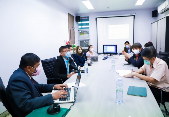 ภาพกิจกรรม  คณะวิทยาศาสตร์และเทคโนโลยี จัดกิจกรรมการตรวจประเมินคุณภาพการศึกษาภายใน ระดับคณะ ประจำปีการศึกษา 2564