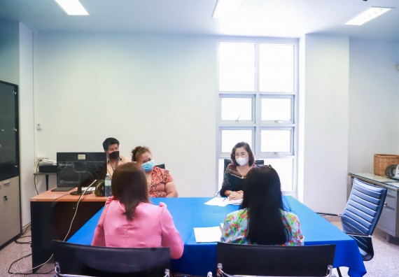 ภาพกิจกรรม  คณะวิทยาศาสตร์และเทคโนโลยี จัดกิจกรรมการตรวจประเมินคุณภาพการศึกษาภายใน ระดับคณะ ประจำปีการศึกษา 2564