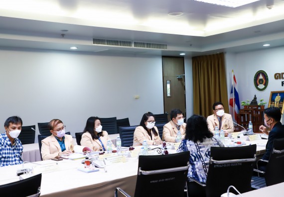 ภาพกิจกรรม  คณะวิทยาศาสตร์และเทคโนโลยี จัดกิจกรรมการตรวจประเมินคุณภาพการศึกษาภายใน ระดับคณะ ประจำปีการศึกษา 2564