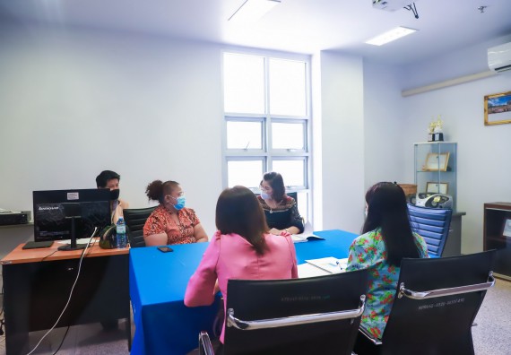 ภาพกิจกรรม  คณะวิทยาศาสตร์และเทคโนโลยี จัดกิจกรรมการตรวจประเมินคุณภาพการศึกษาภายใน ระดับคณะ ประจำปีการศึกษา 2564