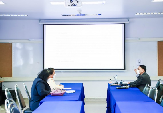 ภาพกิจกรรม  คณะวิทยาศาสตร์และเทคโนโลยี จัดกิจกรรมการตรวจประเมินคุณภาพการศึกษาภายใน ระดับคณะ ประจำปีการศึกษา 2564