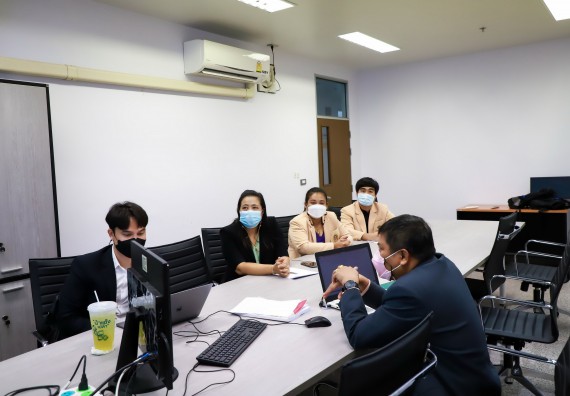 ภาพกิจกรรม  คณะวิทยาศาสตร์และเทคโนโลยี จัดกิจกรรมการตรวจประเมินคุณภาพการศึกษาภายใน ระดับคณะ ประจำปีการศึกษา 2564