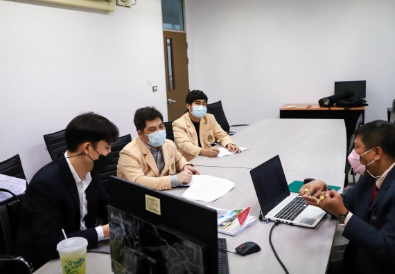 ภาพกิจกรรม  คณะวิทยาศาสตร์และเทคโนโลยี จัดกิจกรรมการตรวจประเมินคุณภาพการศึกษาภายใน ระดับคณะ ประจำปีการศึกษา 2564