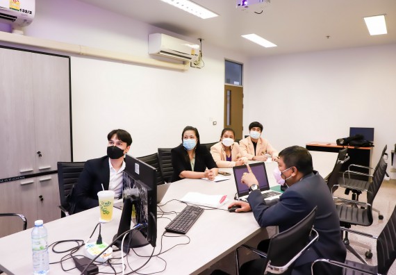 ภาพกิจกรรม  คณะวิทยาศาสตร์และเทคโนโลยี จัดกิจกรรมการตรวจประเมินคุณภาพการศึกษาภายใน ระดับคณะ ประจำปีการศึกษา 2564