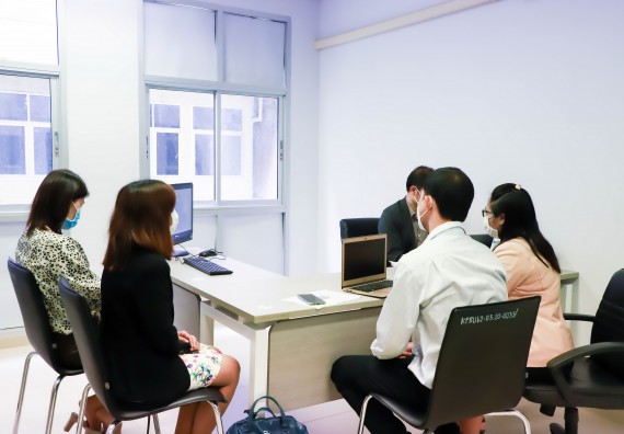 ภาพกิจกรรม  คณะวิทยาศาสตร์และเทคโนโลยี จัดกิจกรรมการตรวจประเมินคุณภาพการศึกษาภายใน ระดับคณะ ประจำปีการศึกษา 2564