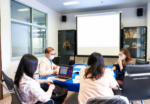 ภาพกิจกรรม  คณะวิทยาศาสตร์และเทคโนโลยี จัดกิจกรรมการตรวจประเมินคุณภาพการศึกษาภายใน ระดับคณะ ประจำปีการศึกษา 2564