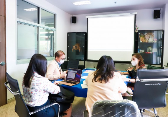 ภาพกิจกรรม  คณะวิทยาศาสตร์และเทคโนโลยี จัดกิจกรรมการตรวจประเมินคุณภาพการศึกษาภายใน ระดับคณะ ประจำปีการศึกษา 2564