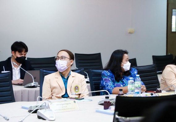 ภาพกิจกรรม  คณะวิทยาศาสตร์และเทคโนโลยี จัดกิจกรรมการตรวจประเมินคุณภาพการศึกษาภายใน ระดับคณะ ประจำปีการศึกษา 2564