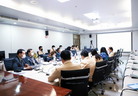 ภาพกิจกรรม  คณะวิทยาศาสตร์และเทคโนโลยี จัดกิจกรรมการตรวจประเมินคุณภาพการศึกษาภายใน ระดับคณะ ประจำปีการศึกษา 2564