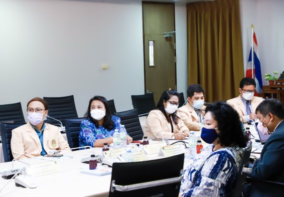 ภาพกิจกรรม  คณะวิทยาศาสตร์และเทคโนโลยี จัดกิจกรรมการตรวจประเมินคุณภาพการศึกษาภายใน ระดับคณะ ประจำปีการศึกษา 2564