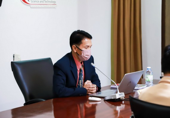 ภาพกิจกรรม  คณะวิทยาศาสตร์และเทคโนโลยี จัดกิจกรรมการตรวจประเมินคุณภาพการศึกษาภายใน ระดับคณะ ประจำปีการศึกษา 2564