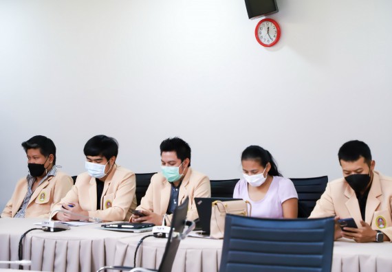 ภาพกิจกรรม  คณะวิทยาศาสตร์และเทคโนโลยี จัดกิจกรรมการตรวจประเมินคุณภาพการศึกษาภายใน ระดับคณะ ประจำปีการศึกษา 2564