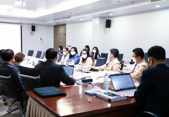 ภาพกิจกรรม  คณะวิทยาศาสตร์และเทคโนโลยี จัดกิจกรรมการตรวจประเมินคุณภาพการศึกษาภายใน ระดับคณะ ประจำปีการศึกษา 2564