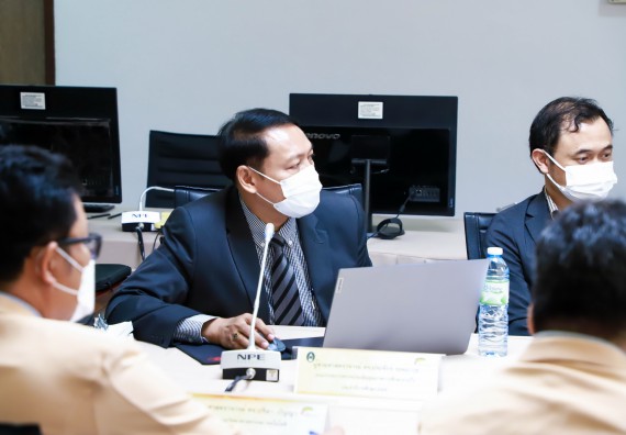 ภาพกิจกรรม  คณะวิทยาศาสตร์และเทคโนโลยี จัดกิจกรรมการตรวจประเมินคุณภาพการศึกษาภายใน ระดับคณะ ประจำปีการศึกษา 2564