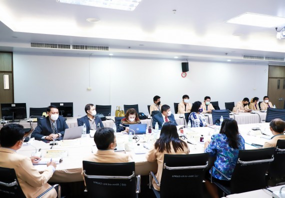 ภาพกิจกรรม  คณะวิทยาศาสตร์และเทคโนโลยี จัดกิจกรรมการตรวจประเมินคุณภาพการศึกษาภายใน ระดับคณะ ประจำปีการศึกษา 2564