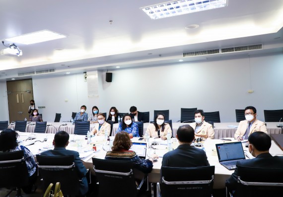 ภาพกิจกรรม  คณะวิทยาศาสตร์และเทคโนโลยี จัดกิจกรรมการตรวจประเมินคุณภาพการศึกษาภายใน ระดับคณะ ประจำปีการศึกษา 2564