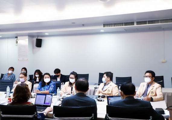 ภาพกิจกรรม  คณะวิทยาศาสตร์และเทคโนโลยี จัดกิจกรรมการตรวจประเมินคุณภาพการศึกษาภายใน ระดับคณะ ประจำปีการศึกษา 2564