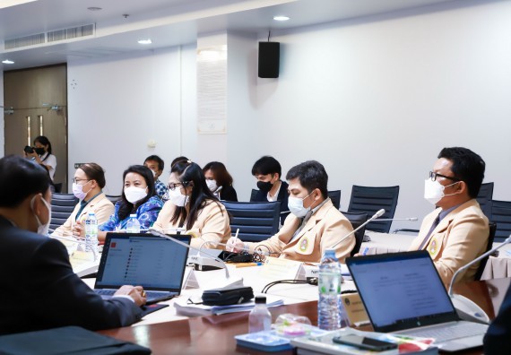 ภาพกิจกรรม  คณะวิทยาศาสตร์และเทคโนโลยี จัดกิจกรรมการตรวจประเมินคุณภาพการศึกษาภายใน ระดับคณะ ประจำปีการศึกษา 2564