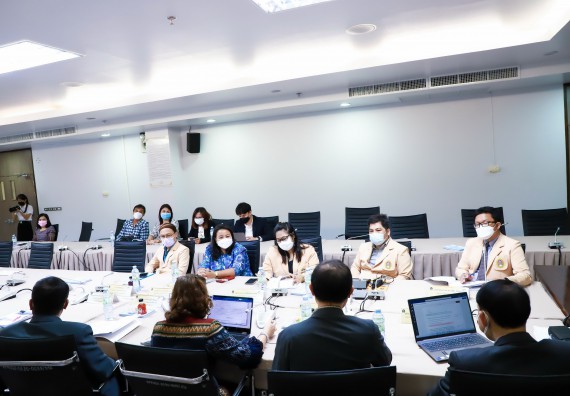 ภาพกิจกรรม  คณะวิทยาศาสตร์และเทคโนโลยี จัดกิจกรรมการตรวจประเมินคุณภาพการศึกษาภายใน ระดับคณะ ประจำปีการศึกษา 2564