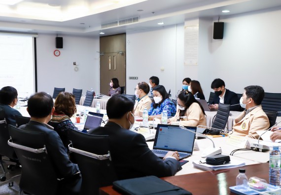 ภาพกิจกรรม  คณะวิทยาศาสตร์และเทคโนโลยี จัดกิจกรรมการตรวจประเมินคุณภาพการศึกษาภายใน ระดับคณะ ประจำปีการศึกษา 2564