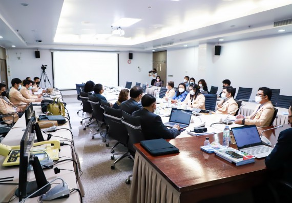 ภาพกิจกรรม  คณะวิทยาศาสตร์และเทคโนโลยี จัดกิจกรรมการตรวจประเมินคุณภาพการศึกษาภายใน ระดับคณะ ประจำปีการศึกษา 2564