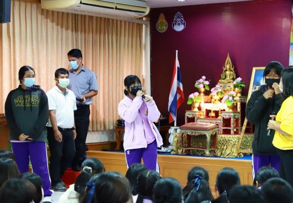 ภาพกิจกรรม  คณะวิทยาศาสตร์และเทคโนโลยี จัดโครงการค่ายวิชาการกิจกรรมค่ายส่งเสริมกระบวนการคิด ชั้นมัธยมศึกษาปีที่ 4 (วิทยาศาสตร์ คณิตศาสตร์ เทคโนโลยี : STEM)