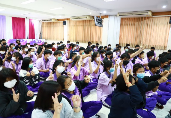 ภาพกิจกรรม  คณะวิทยาศาสตร์และเทคโนโลยี จัดโครงการค่ายวิชาการกิจกรรมค่ายส่งเสริมกระบวนการคิด ชั้นมัธยมศึกษาปีที่ 4 (วิทยาศาสตร์ คณิตศาสตร์ เทคโนโลยี : STEM)