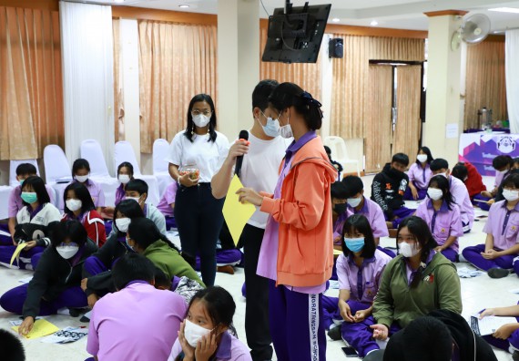 ภาพกิจกรรม  คณะวิทยาศาสตร์และเทคโนโลยี จัดโครงการค่ายวิชาการกิจกรรมค่ายส่งเสริมกระบวนการคิด ชั้นมัธยมศึกษาปีที่ 4 (วิทยาศาสตร์ คณิตศาสตร์ เทคโนโลยี : STEM)