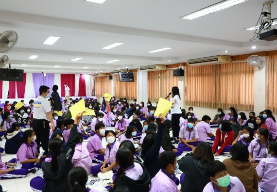 ภาพกิจกรรม  คณะวิทยาศาสตร์และเทคโนโลยี จัดโครงการค่ายวิชาการกิจกรรมค่ายส่งเสริมกระบวนการคิด ชั้นมัธยมศึกษาปีที่ 4 (วิทยาศาสตร์ คณิตศาสตร์ เทคโนโลยี : STEM)