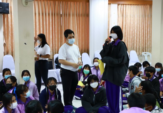 ภาพกิจกรรม  คณะวิทยาศาสตร์และเทคโนโลยี จัดโครงการค่ายวิชาการกิจกรรมค่ายส่งเสริมกระบวนการคิด ชั้นมัธยมศึกษาปีที่ 4 (วิทยาศาสตร์ คณิตศาสตร์ เทคโนโลยี : STEM)