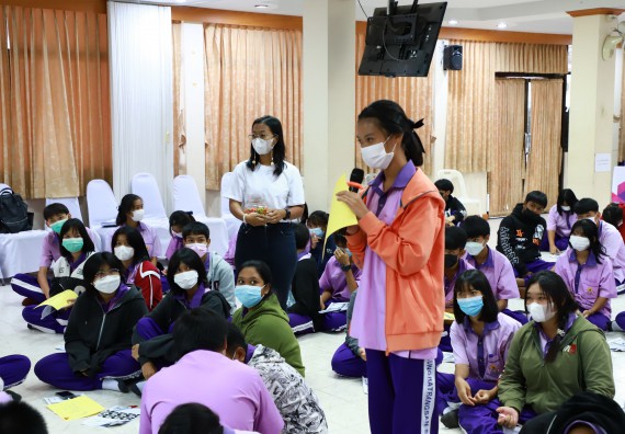 ภาพกิจกรรม  คณะวิทยาศาสตร์และเทคโนโลยี จัดโครงการค่ายวิชาการกิจกรรมค่ายส่งเสริมกระบวนการคิด ชั้นมัธยมศึกษาปีที่ 4 (วิทยาศาสตร์ คณิตศาสตร์ เทคโนโลยี : STEM)