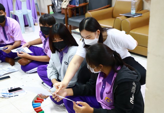 ภาพกิจกรรม  คณะวิทยาศาสตร์และเทคโนโลยี จัดโครงการค่ายวิชาการกิจกรรมค่ายส่งเสริมกระบวนการคิด ชั้นมัธยมศึกษาปีที่ 4 (วิทยาศาสตร์ คณิตศาสตร์ เทคโนโลยี : STEM)