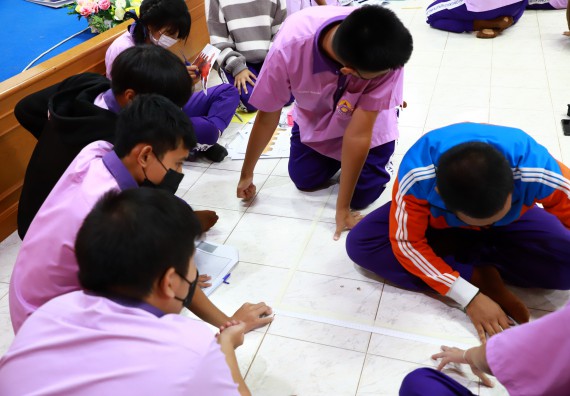 ภาพกิจกรรม  คณะวิทยาศาสตร์และเทคโนโลยี จัดโครงการค่ายวิชาการกิจกรรมค่ายส่งเสริมกระบวนการคิด ชั้นมัธยมศึกษาปีที่ 4 (วิทยาศาสตร์ คณิตศาสตร์ เทคโนโลยี : STEM)