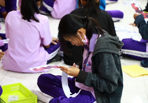 ภาพกิจกรรม  คณะวิทยาศาสตร์และเทคโนโลยี จัดโครงการค่ายวิชาการกิจกรรมค่ายส่งเสริมกระบวนการคิด ชั้นมัธยมศึกษาปีที่ 4 (วิทยาศาสตร์ คณิตศาสตร์ เทคโนโลยี : STEM)