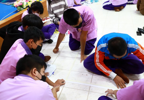 ภาพกิจกรรม  คณะวิทยาศาสตร์และเทคโนโลยี จัดโครงการค่ายวิชาการกิจกรรมค่ายส่งเสริมกระบวนการคิด ชั้นมัธยมศึกษาปีที่ 4 (วิทยาศาสตร์ คณิตศาสตร์ เทคโนโลยี : STEM)