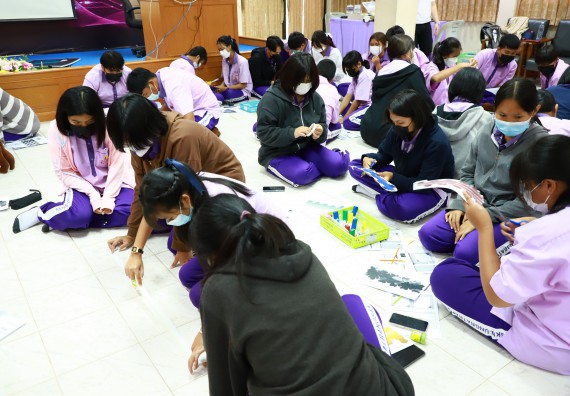 ภาพกิจกรรม  คณะวิทยาศาสตร์และเทคโนโลยี จัดโครงการค่ายวิชาการกิจกรรมค่ายส่งเสริมกระบวนการคิด ชั้นมัธยมศึกษาปีที่ 4 (วิทยาศาสตร์ คณิตศาสตร์ เทคโนโลยี : STEM)