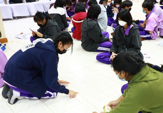 ภาพกิจกรรม  คณะวิทยาศาสตร์และเทคโนโลยี จัดโครงการค่ายวิชาการกิจกรรมค่ายส่งเสริมกระบวนการคิด ชั้นมัธยมศึกษาปีที่ 4 (วิทยาศาสตร์ คณิตศาสตร์ เทคโนโลยี : STEM)