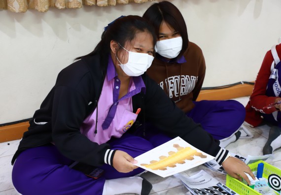 ภาพกิจกรรม  คณะวิทยาศาสตร์และเทคโนโลยี จัดโครงการค่ายวิชาการกิจกรรมค่ายส่งเสริมกระบวนการคิด ชั้นมัธยมศึกษาปีที่ 4 (วิทยาศาสตร์ คณิตศาสตร์ เทคโนโลยี : STEM)