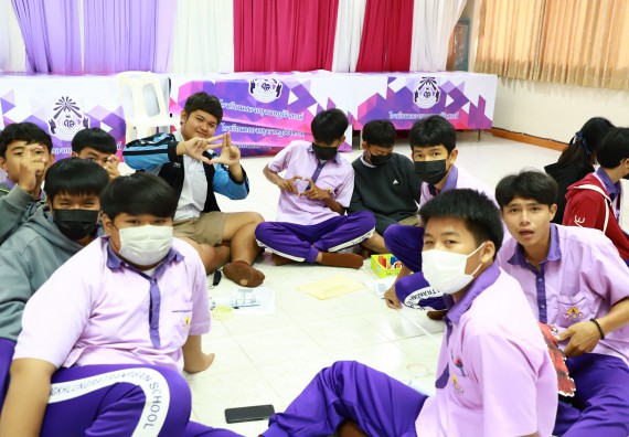 ภาพกิจกรรม  คณะวิทยาศาสตร์และเทคโนโลยี จัดโครงการค่ายวิชาการกิจกรรมค่ายส่งเสริมกระบวนการคิด ชั้นมัธยมศึกษาปีที่ 4 (วิทยาศาสตร์ คณิตศาสตร์ เทคโนโลยี : STEM)