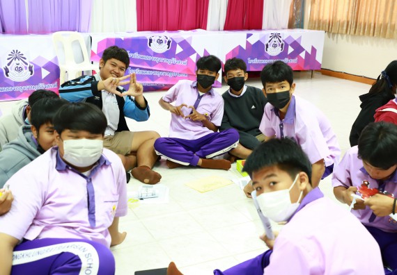 ภาพกิจกรรม  คณะวิทยาศาสตร์และเทคโนโลยี จัดโครงการค่ายวิชาการกิจกรรมค่ายส่งเสริมกระบวนการคิด ชั้นมัธยมศึกษาปีที่ 4 (วิทยาศาสตร์ คณิตศาสตร์ เทคโนโลยี : STEM)